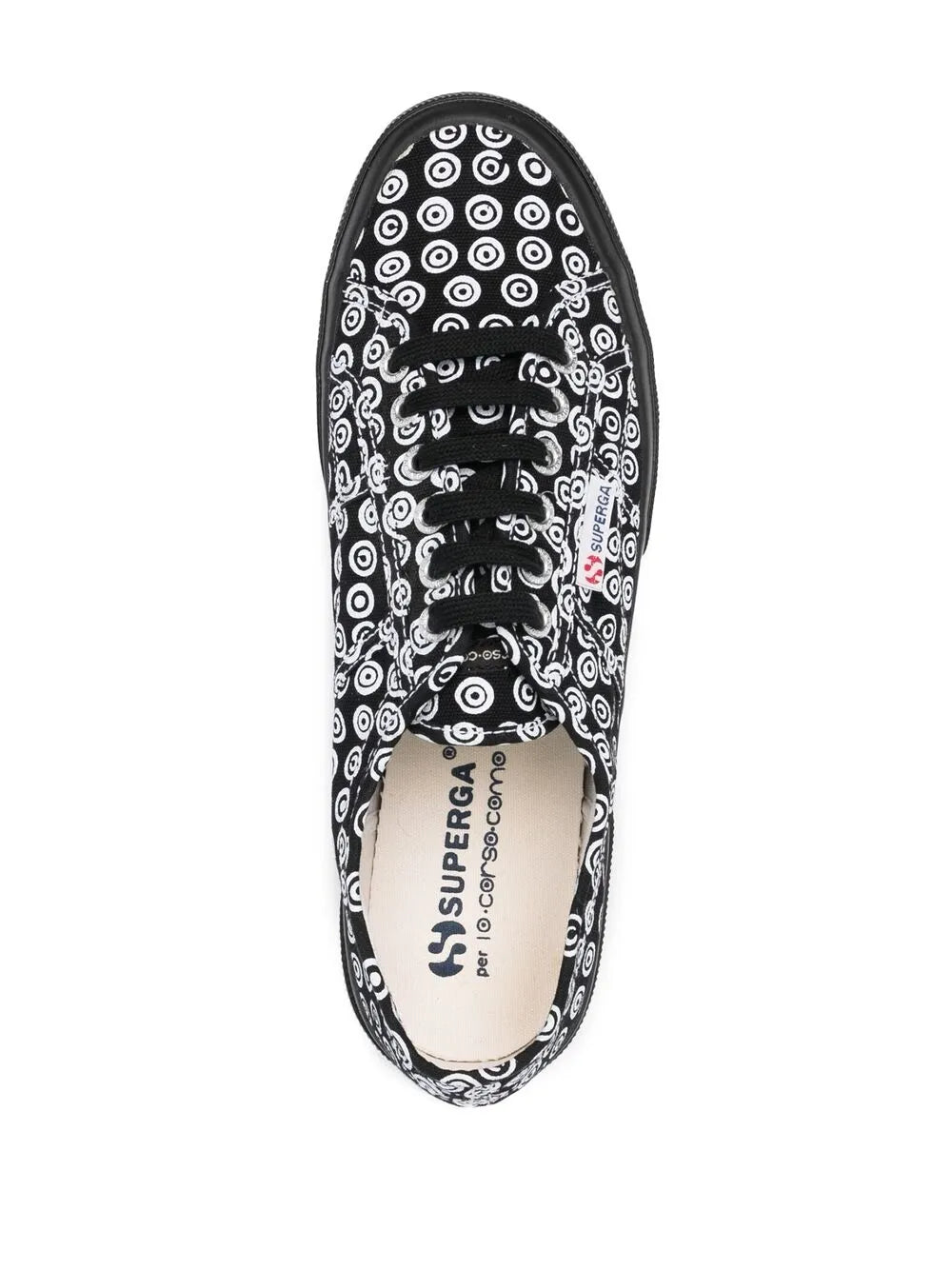 10 Corso Como X Superga Graphic Print Low-Top Sneakers