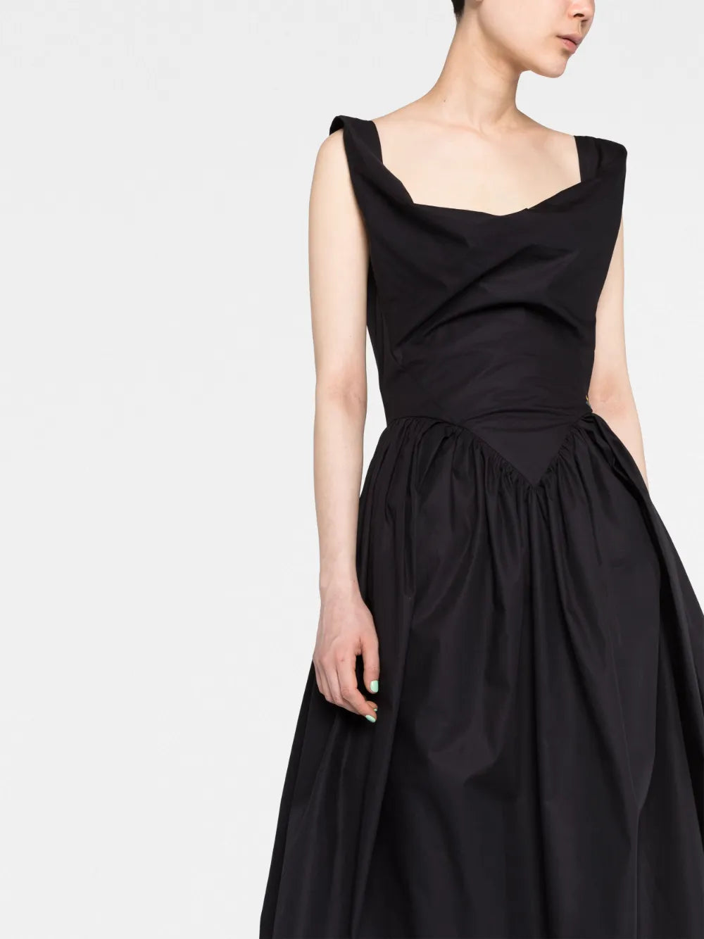 Vivienne Westwood Cowl-Neck Corset Dress