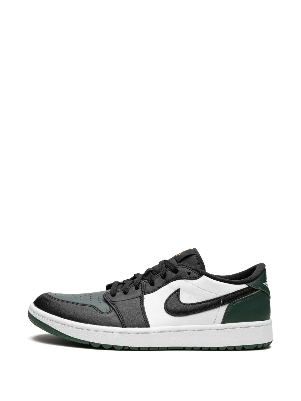 Air Jordan 1 Low G White/Black/Noble Green/Pollen Sneakers