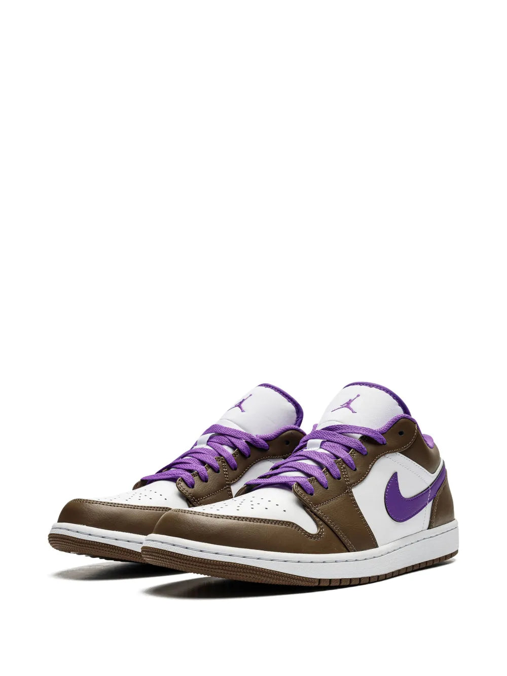 Air Jordan 1 Low Purple Mocha Sneakers