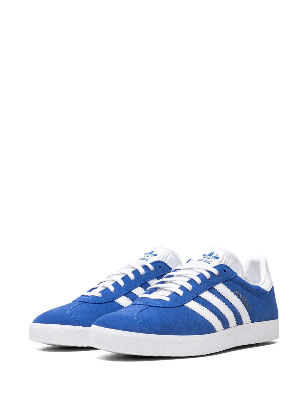 adidas Gazelle Blue/Cloud White/Gold Metallic Sneakers