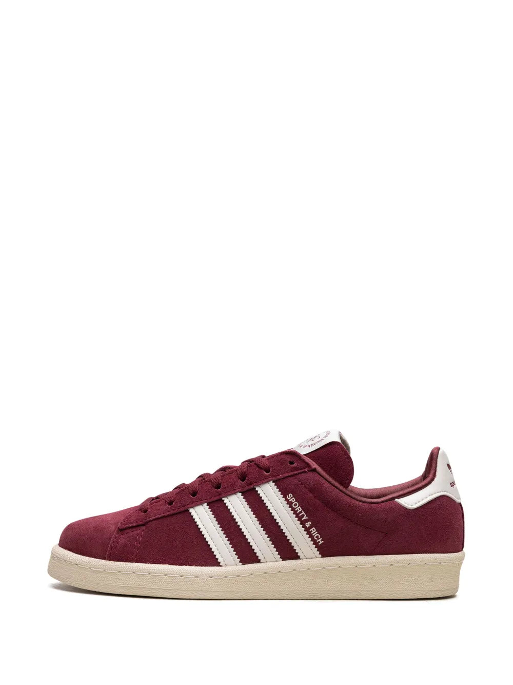 adidas Campus 80S Sporty & Rich - Merlot Cream Sneakers
