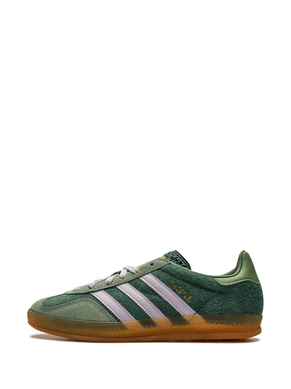 adidas Gazelle Indoor Mineral Green/ Silver Sneakers