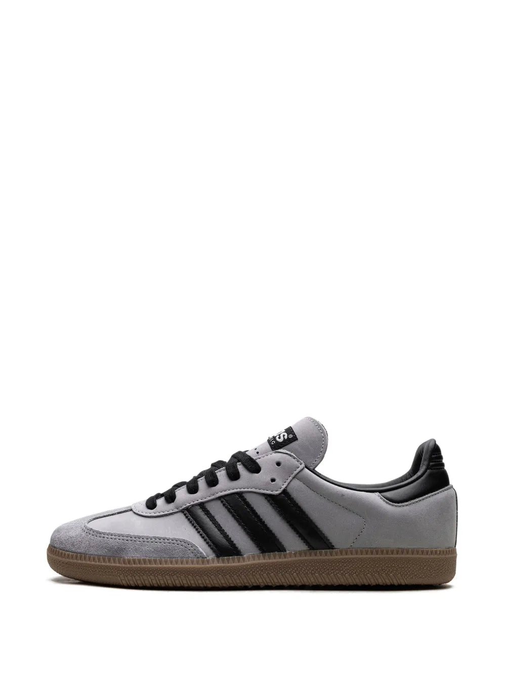 adidas Samba Og Halo Silver/Core Black/Brown Desert Sneakers