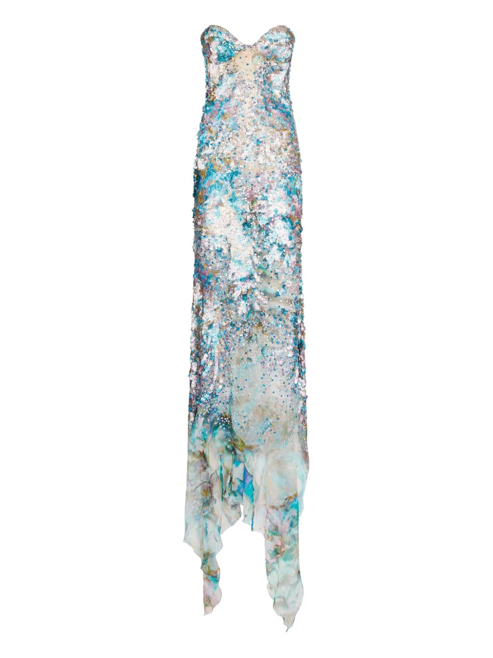 Roberto Cavalli Sequinned Maxi Dress