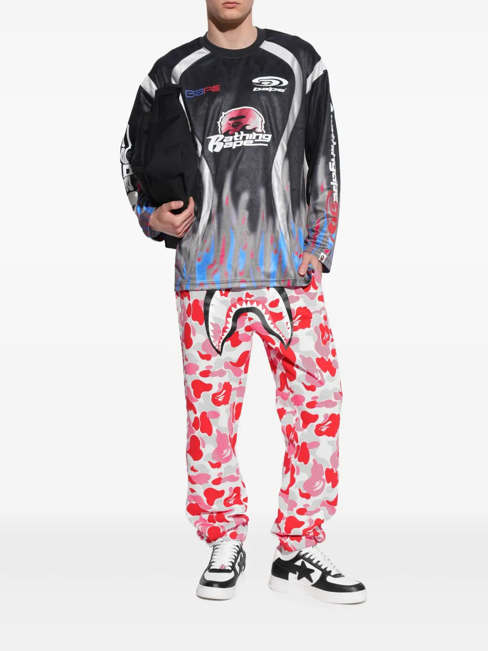 A Bathing Ape?Star Patch Low-Top Sneakers