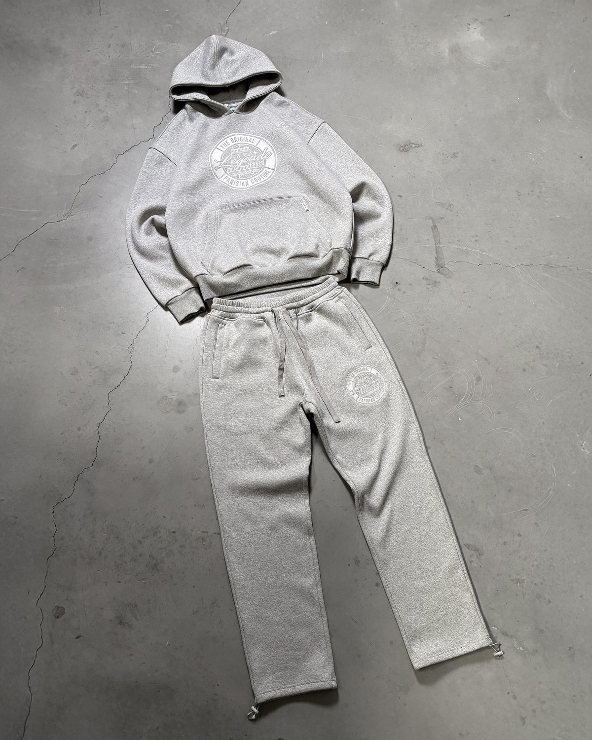 Legende Paris OG Jogger - Grey — XS — Top View