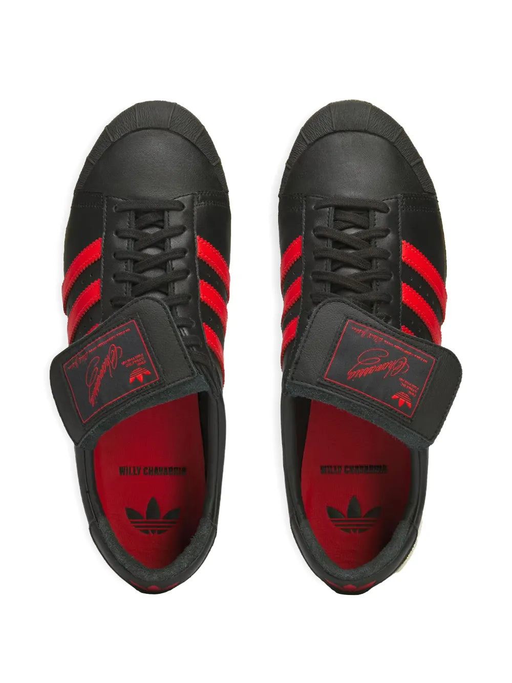 adidas X Willy Chavarria Jabbar Low Black/Red Sneakers