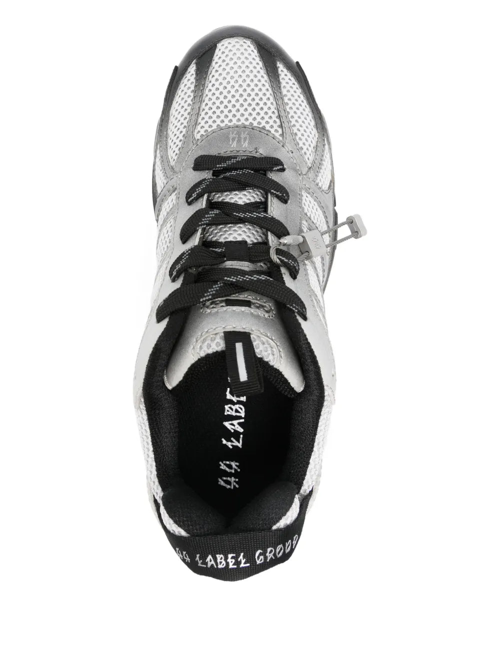 44 Label Group Mesh-Panel Lace-Up Sneakers