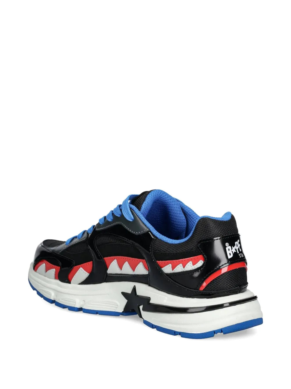 A Bathing Ape?Star Shark-Tooth Sneakers