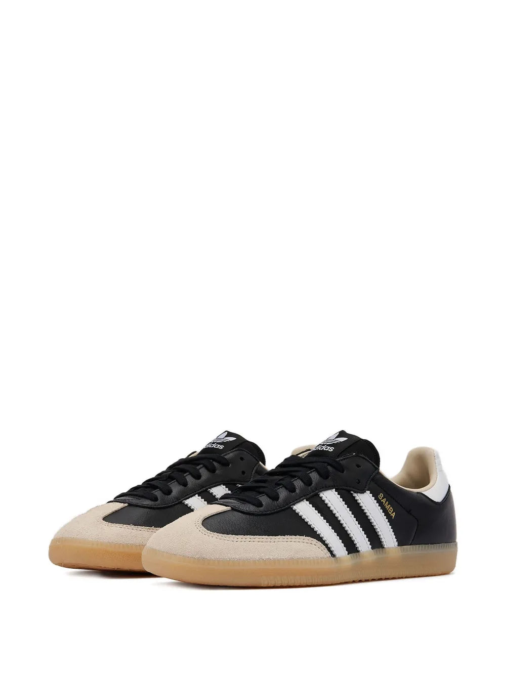 adidas Samba Og Core Black/Wonder White/Silver Metallic Sneakers