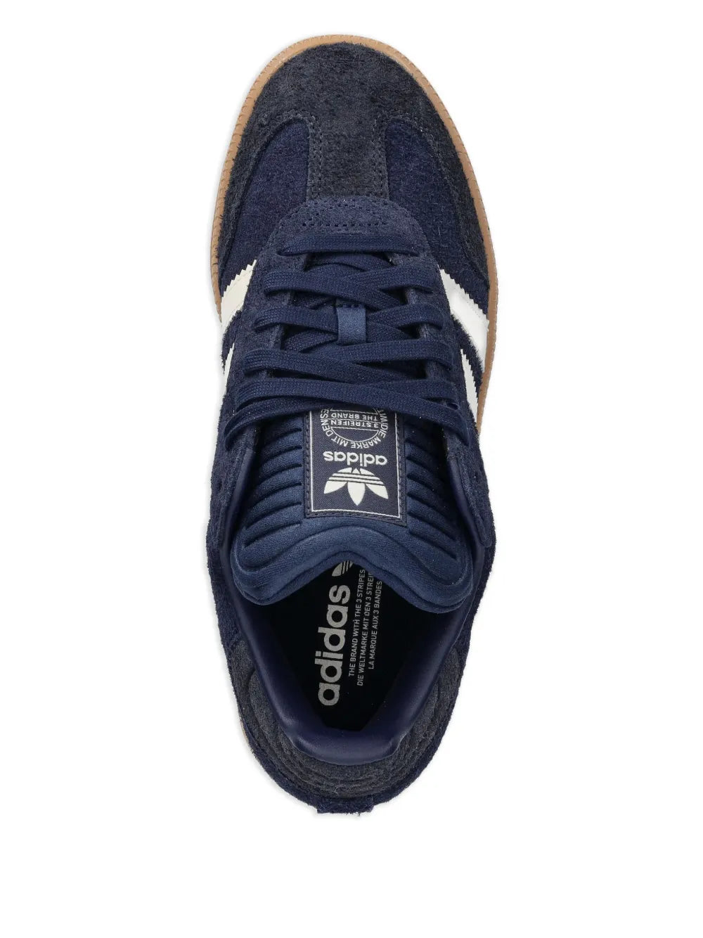 adidas Samba Xlg Three-Stripe Suede Sneakers