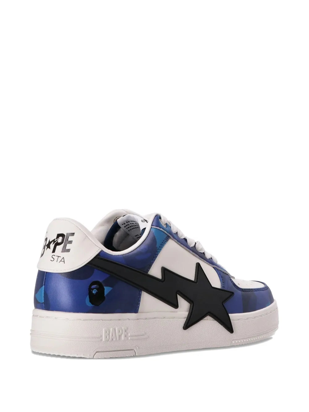 A Bathing Ape?Sta Logo-Patch Low-Top Sneakers