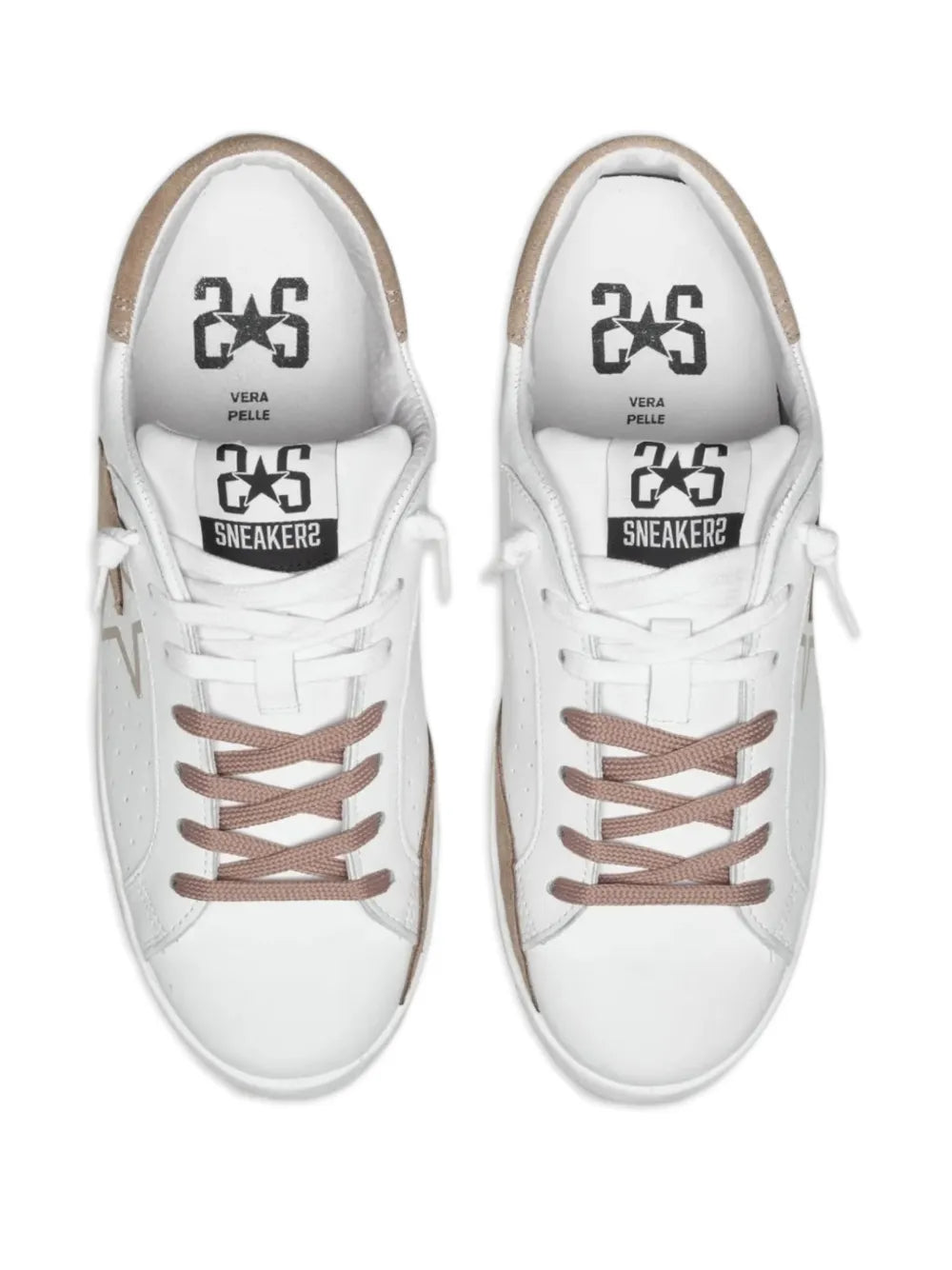 2 Star Prime Star Lace-Up Sneakers