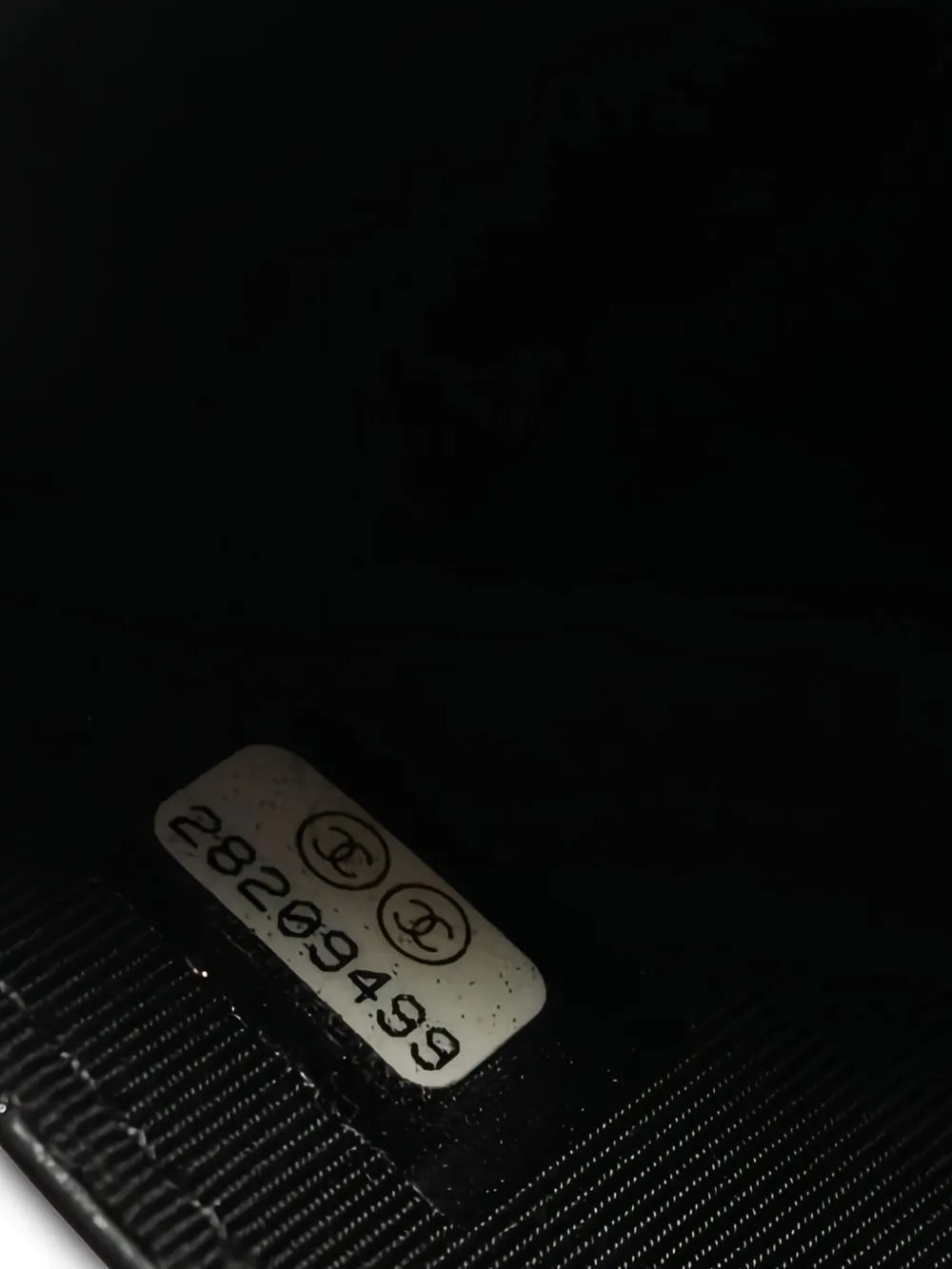 Pre-OwnedCHANEL Pre-Ownedmini 2019 2.55 chain wallet