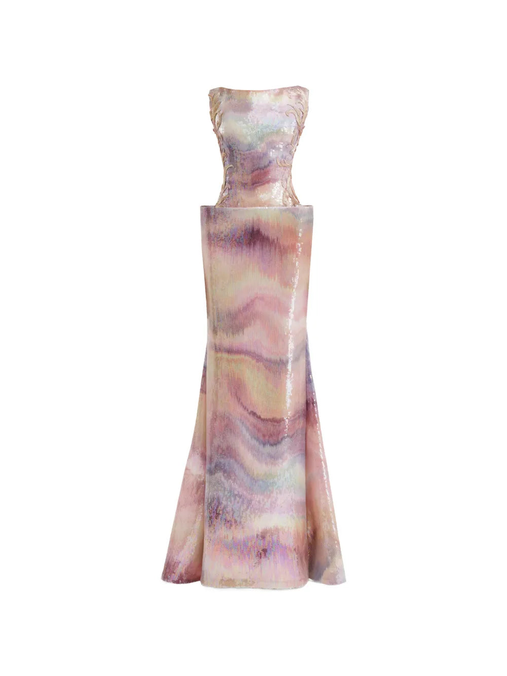 Gemy Maalouf Patterned Maxi Dress