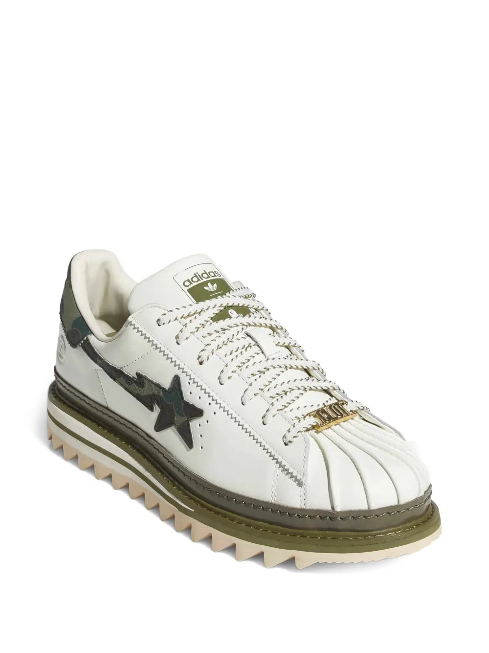 adidas Clot X Bape?Camouflage Star Low-Tops Sneakers