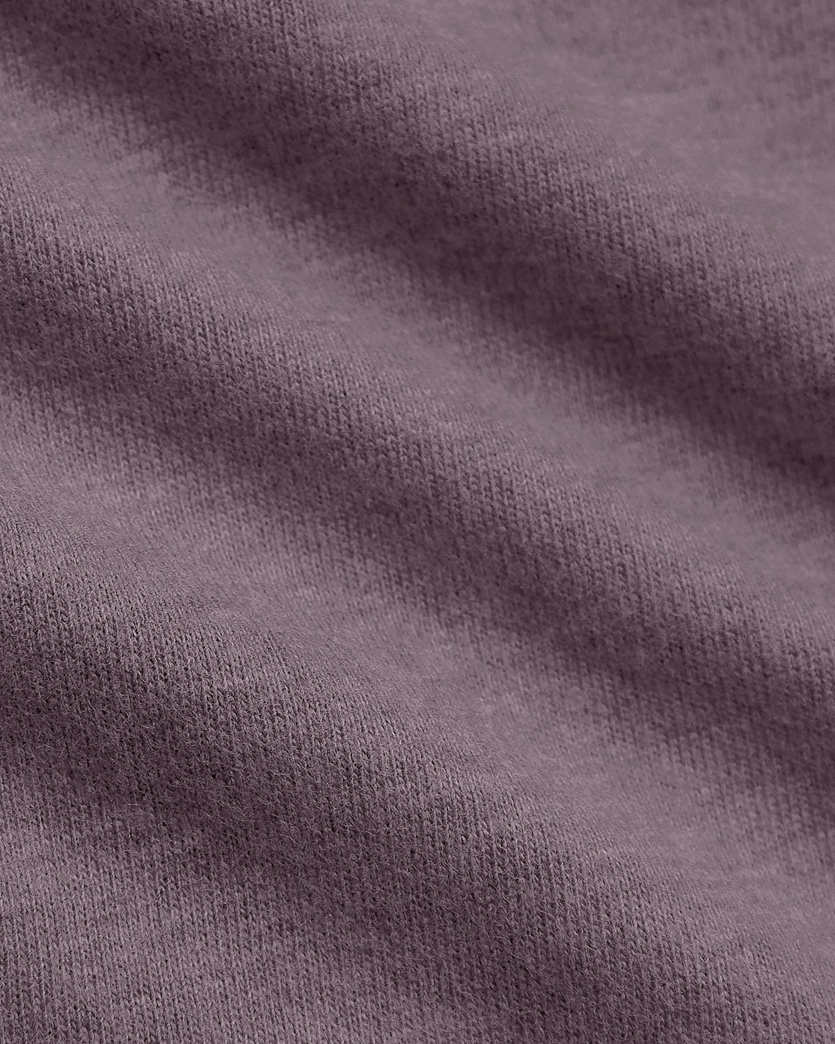 Dark Heather Amethyst Tall Straight Hem Crew Neck T-Shirt