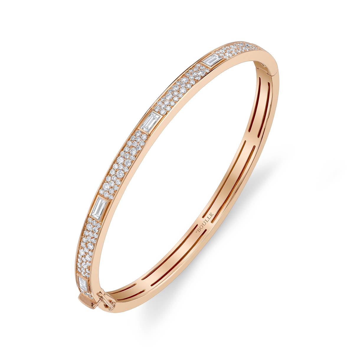 deBoulle Collection Signataire Stacking Bangle in Rose Gold