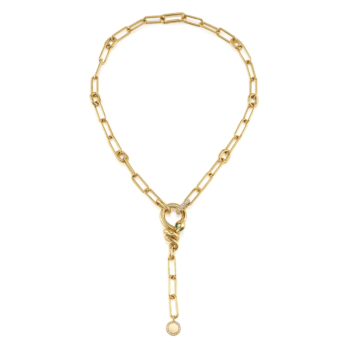 deBoulle Collection Snake Link Necklace