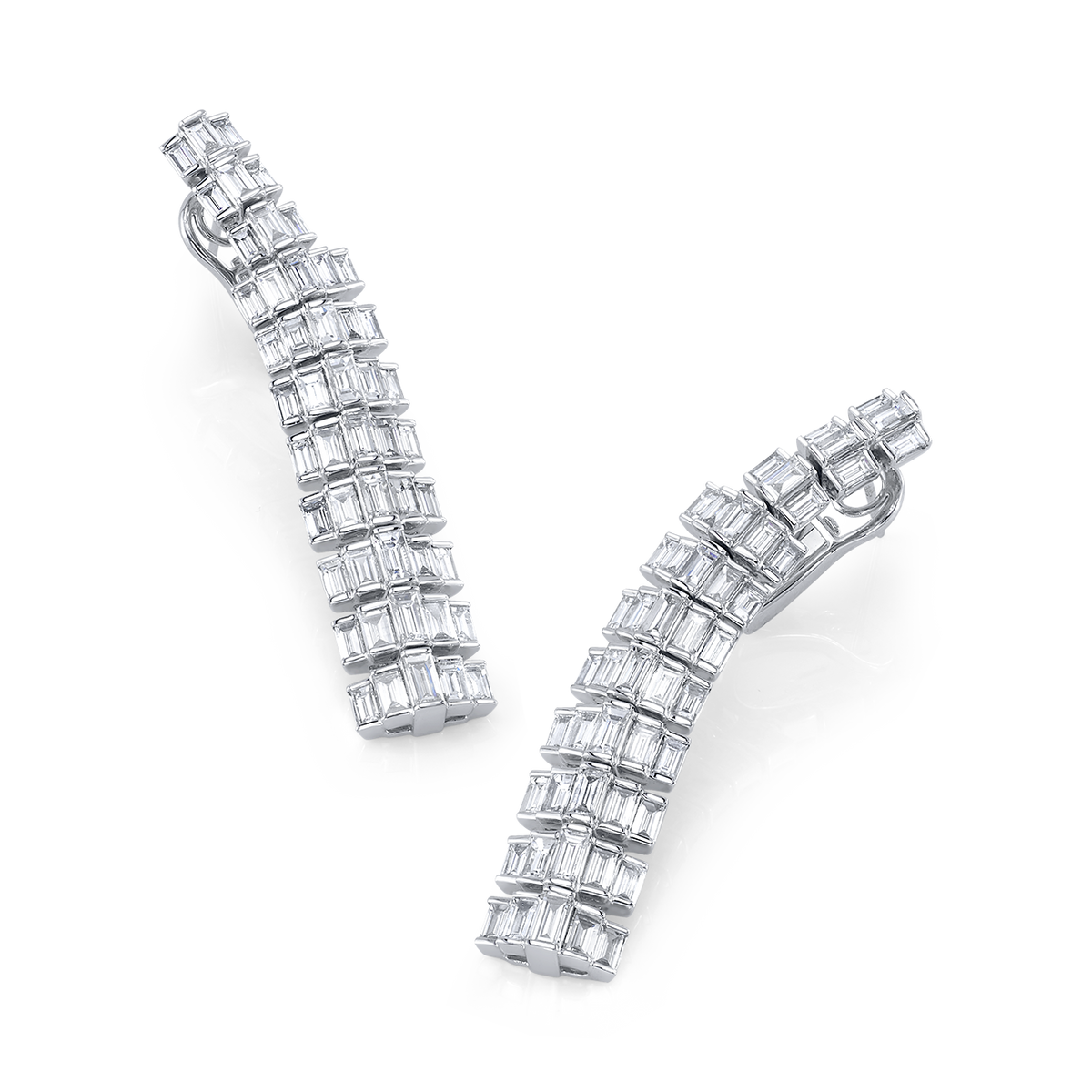 deBoulle Collection Diamond Dangle Earrings