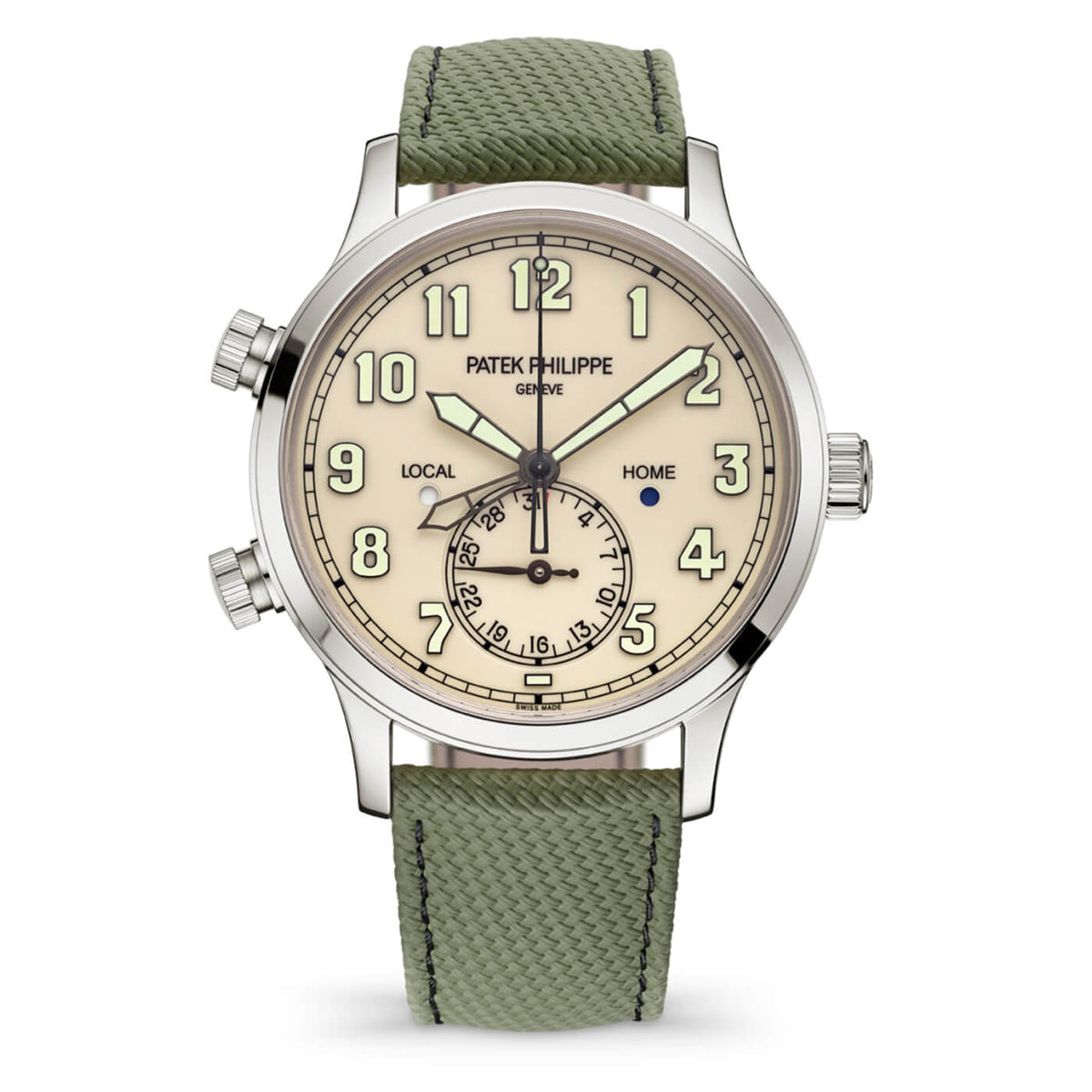 Patek Philippe 5524G-010 Men's Calatrava Pilot Travel Time