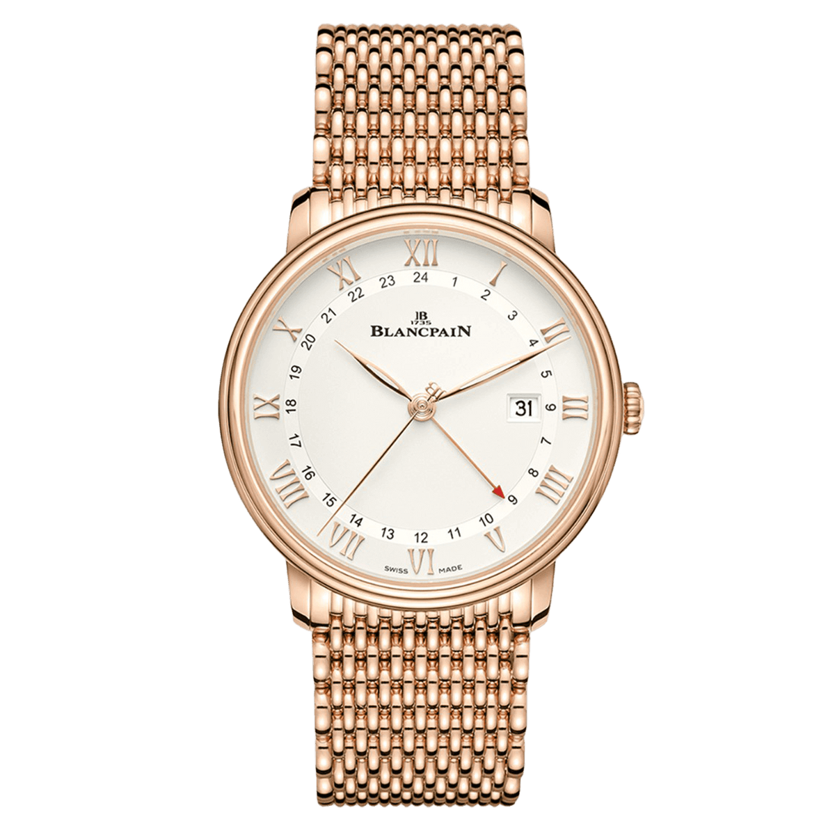 Blancpain Villeret GMT Date 6662 3642 MMB