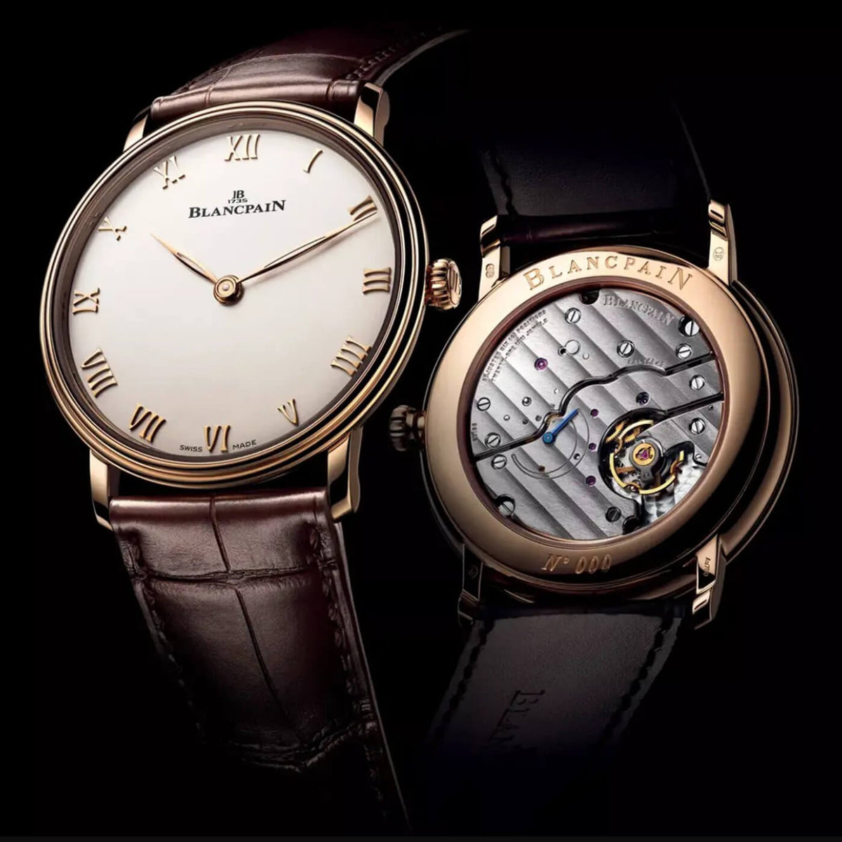 Blancpain Villeret Ultraplate 6605 3642 55B