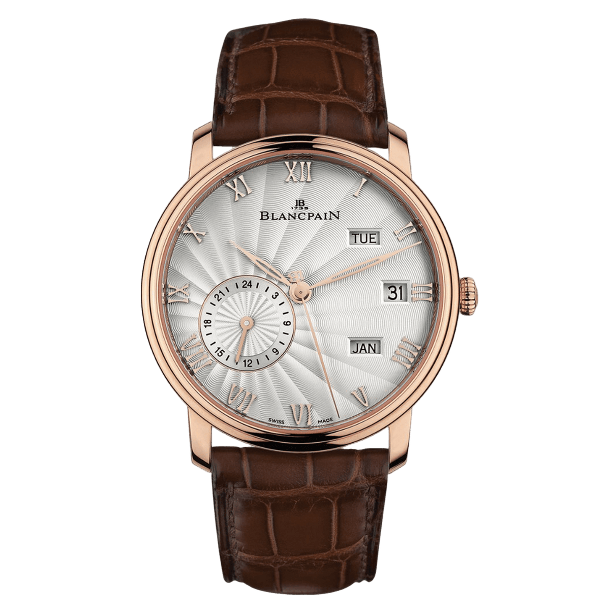 Blancpain Villeret Quantième Annuel GMT 6670 3642 55B