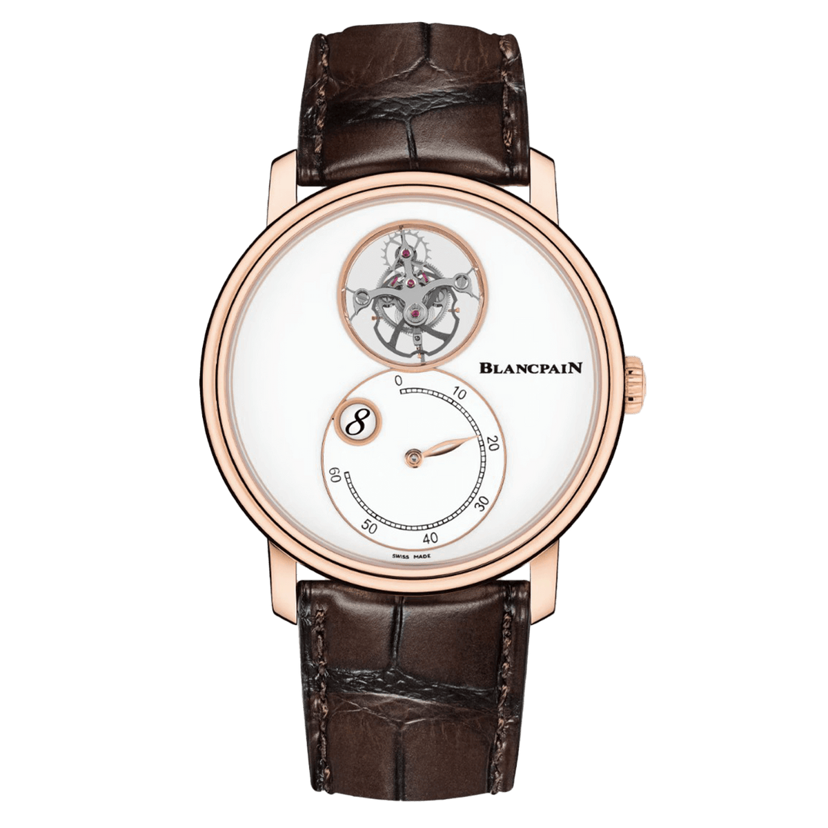 Blancpain Villeret Tourbillon Heure Sautante Minutes Rétrograde 66260 3633 55B
