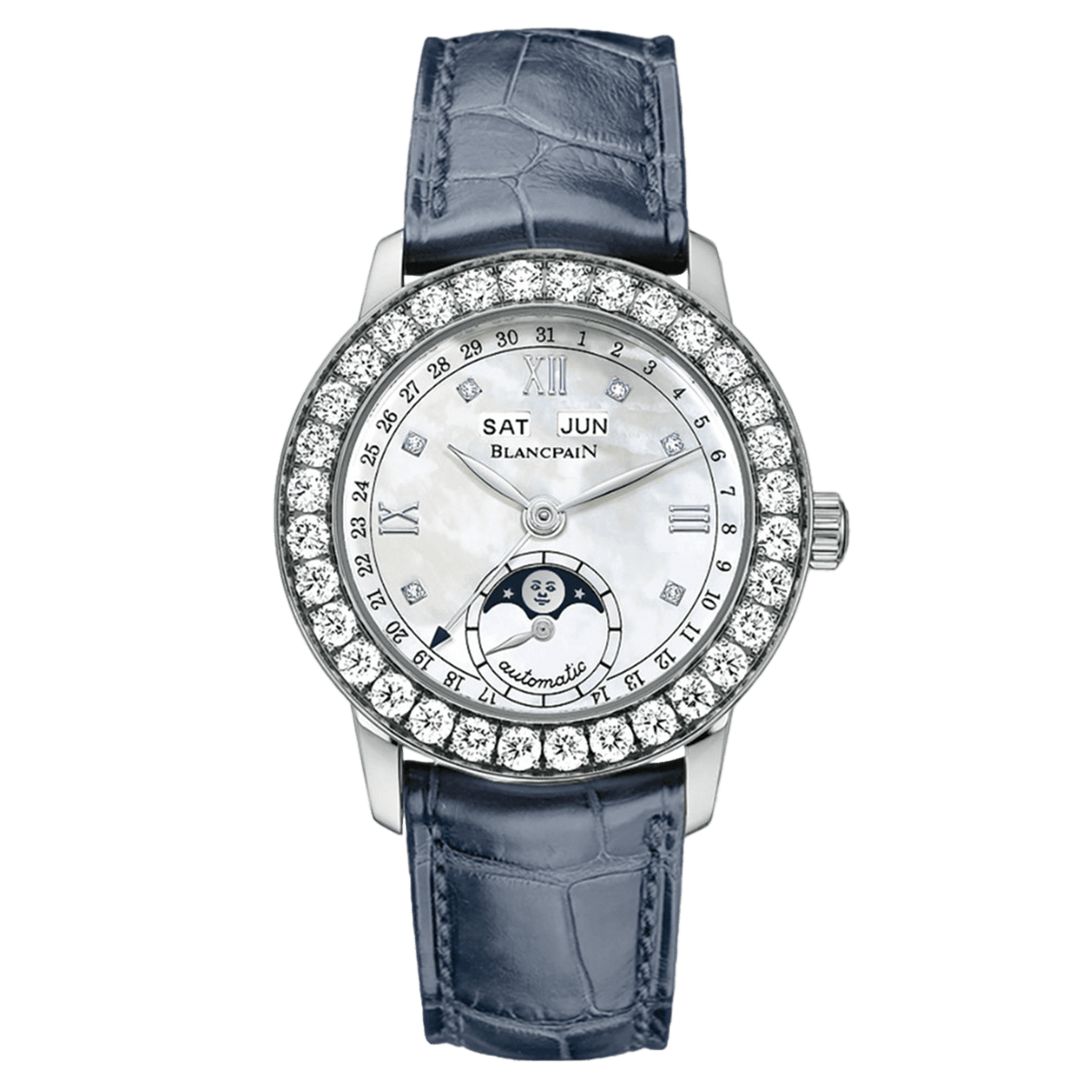 Blancpain Ladybird Quantieme Complet 2360 1991A 55A