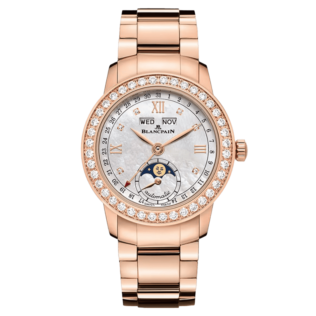 Blancpain Ladybird Quantieme Complet 2360 2991A 76A
