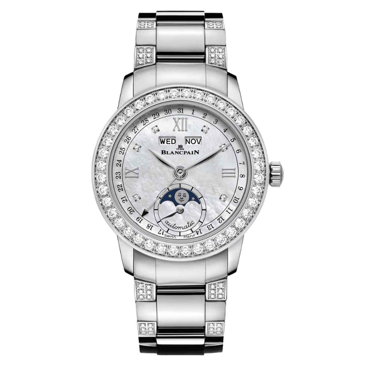 Blancpain Ladybird Quantieme Complet 2360 4691A 87B