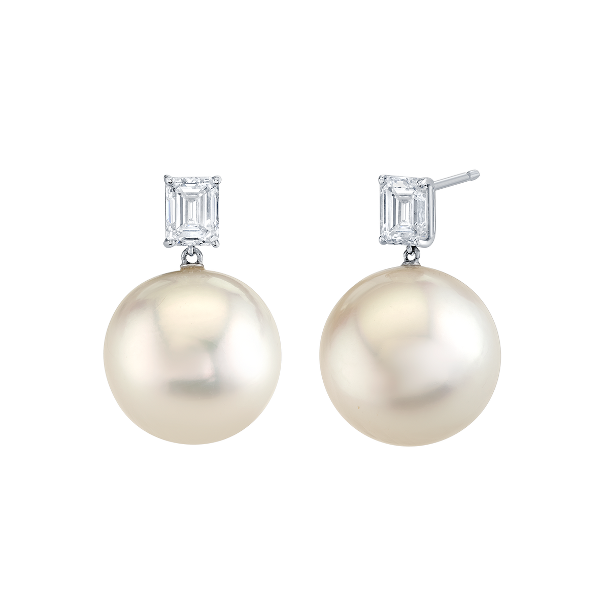 deBoulle Collection South Sea Baroque Pearl Earrings