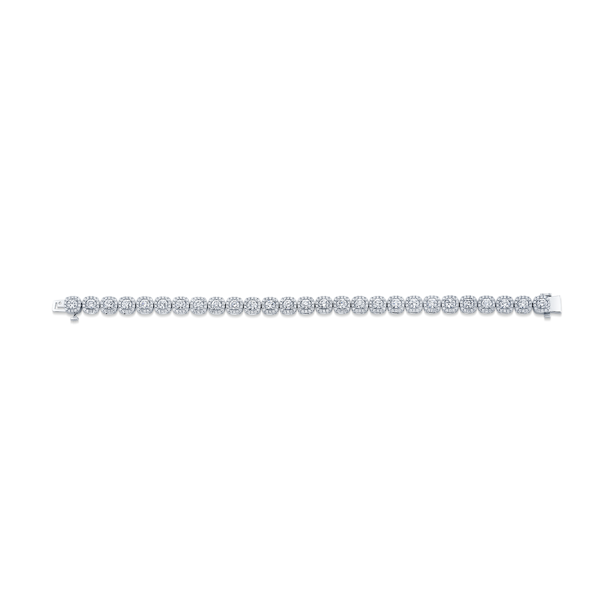 deBoulle Collection Round Brilliant Diamond Bracelet