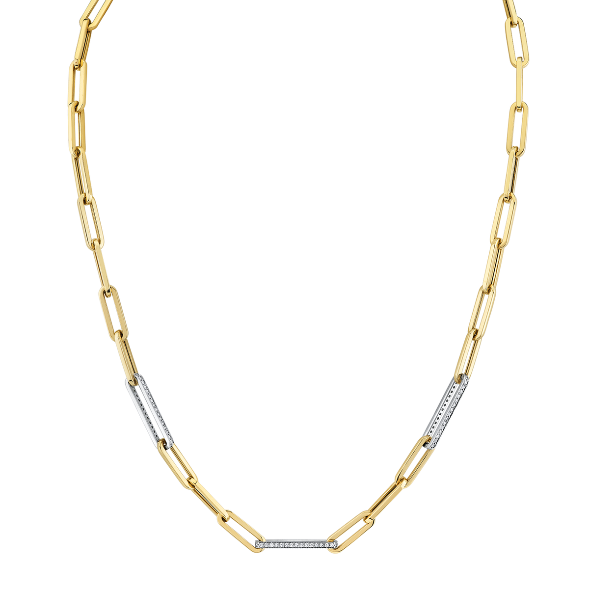 deBoulle Collection Diamond Link Necklace