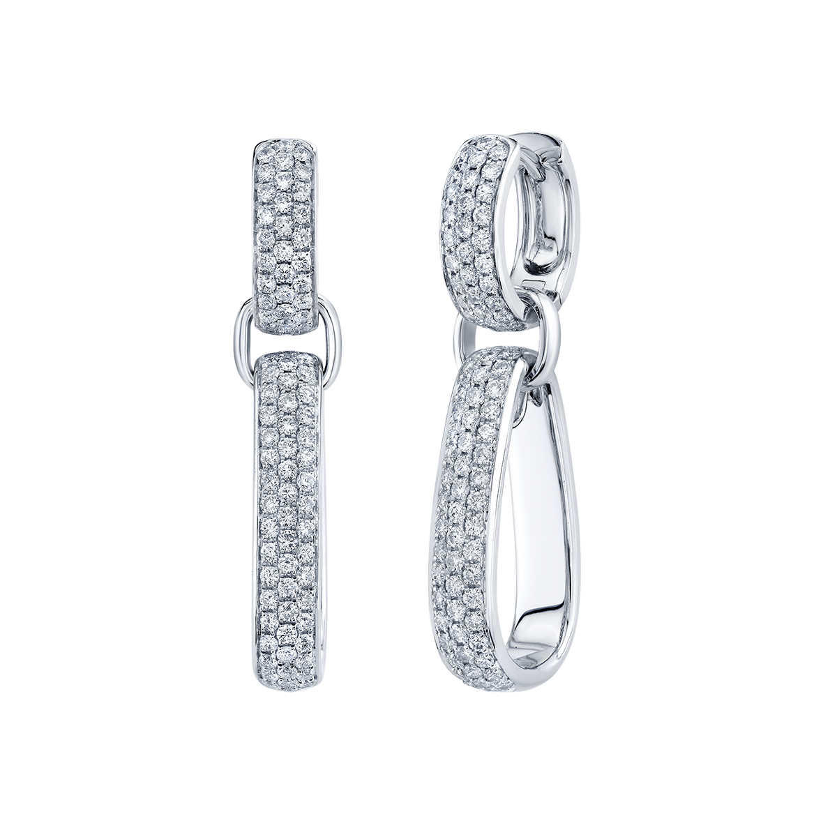 deBoulle Collection Diamond Link Earrings