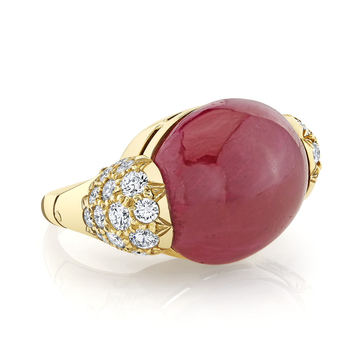deBoulle Estate Collection Seaman Schepps Golf Ball Ring