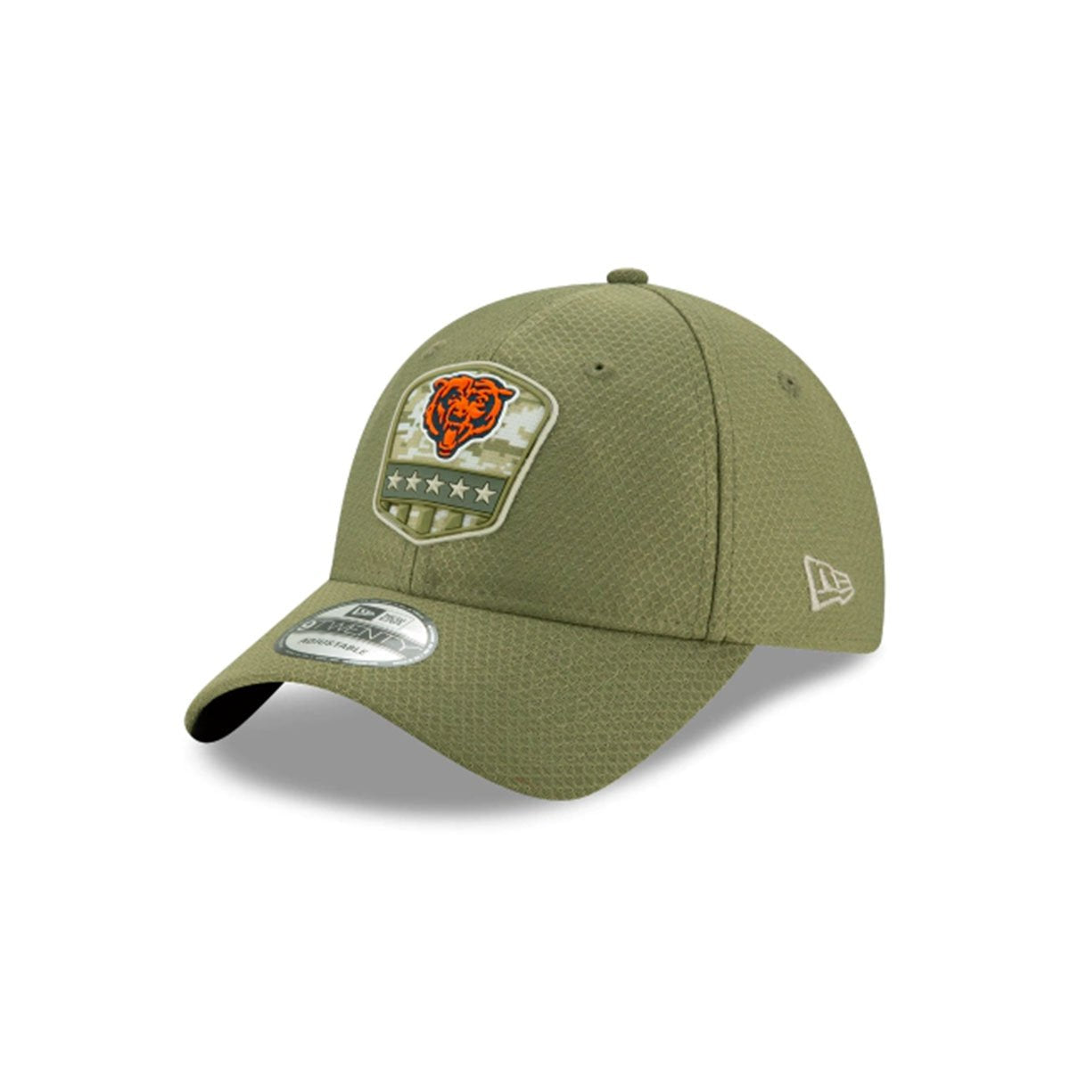 CHICAGO BEARS SALUTE TO SERVICE 9TWENTY ADJUSTABLE GREEN/ORANGE