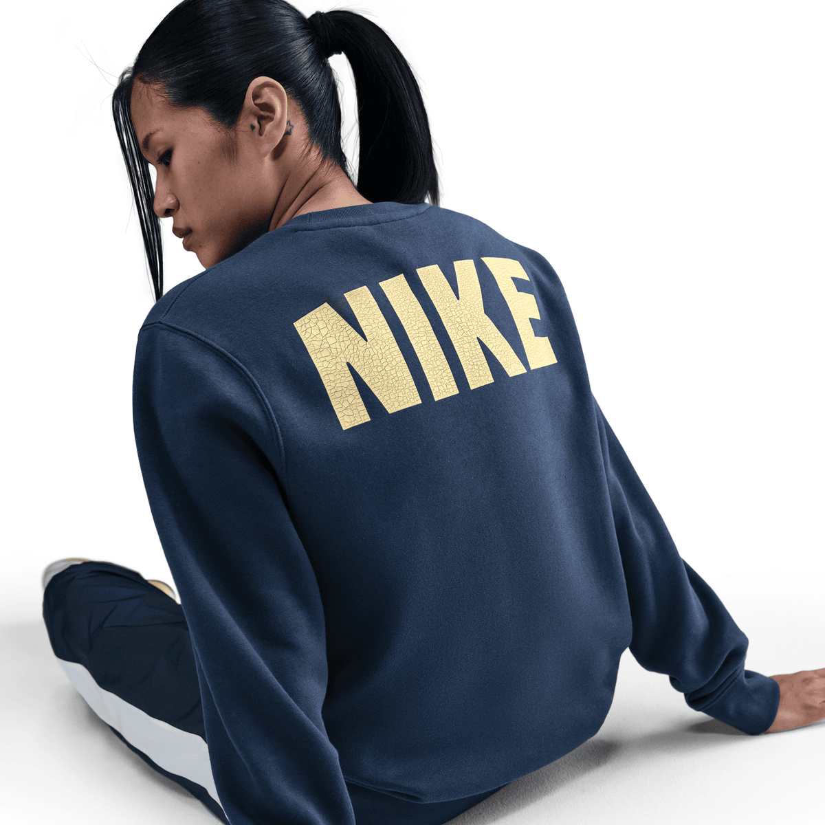 '+ Stranger Things Fleece Crew 'Midnight Navy'