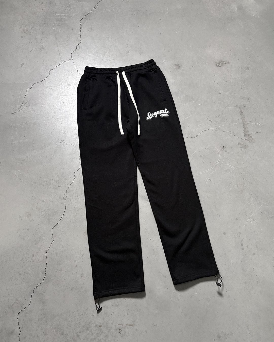 Legende Paris Gum Logo Hoodie - Black — XS — Detail View