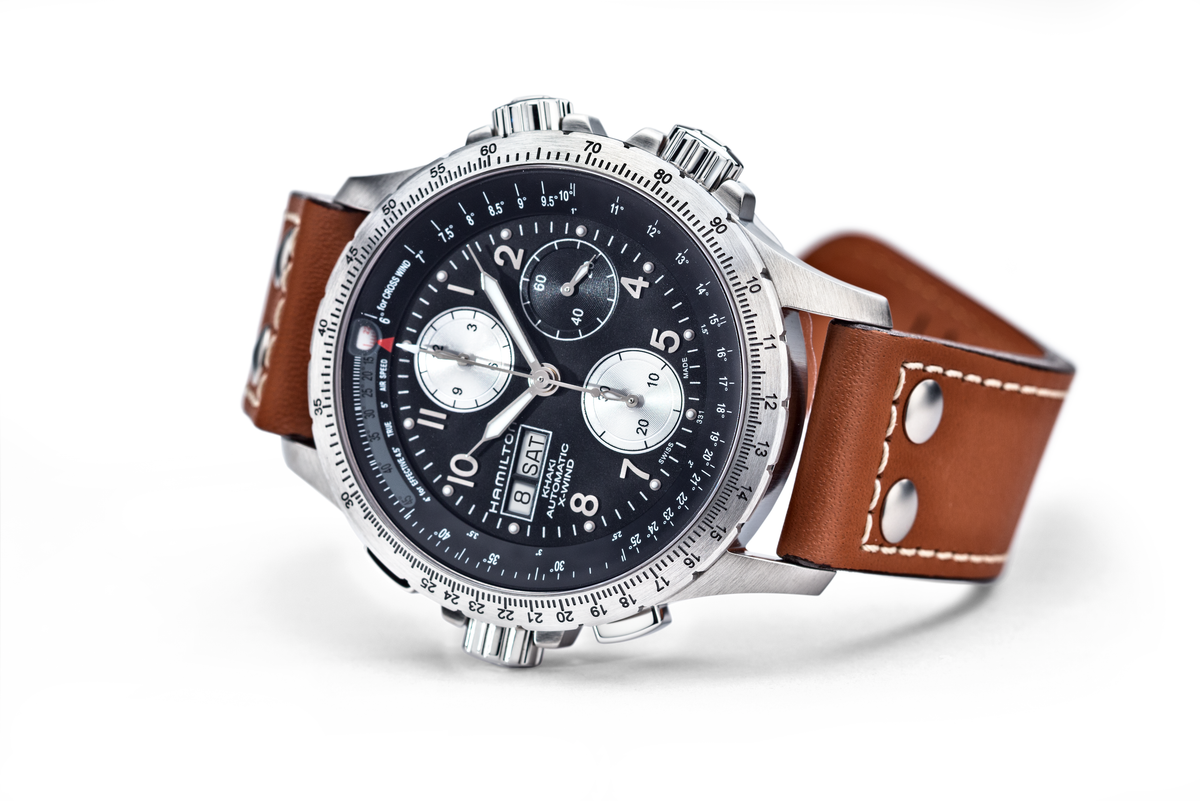 Hamilton Khaki Aviation Auto 44mm Black