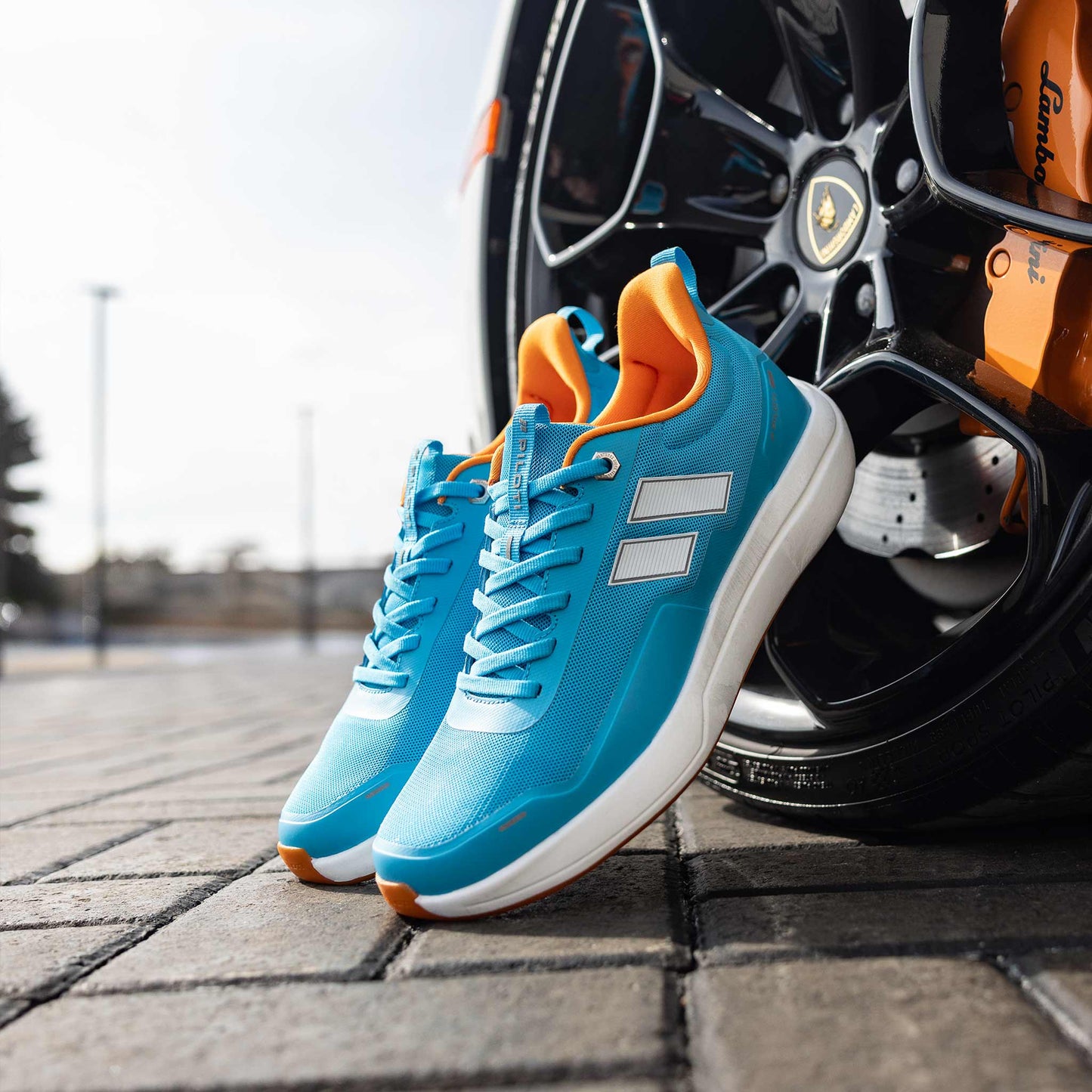 Paddock - Blue/Orange/White