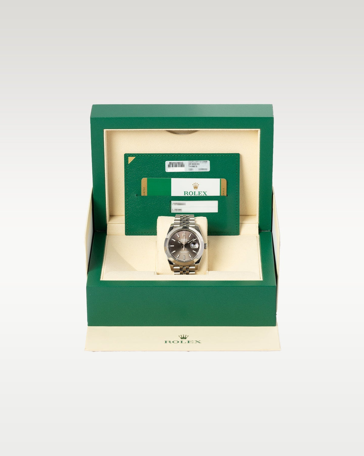 Rolex Datejust Rhodium Dial 126300