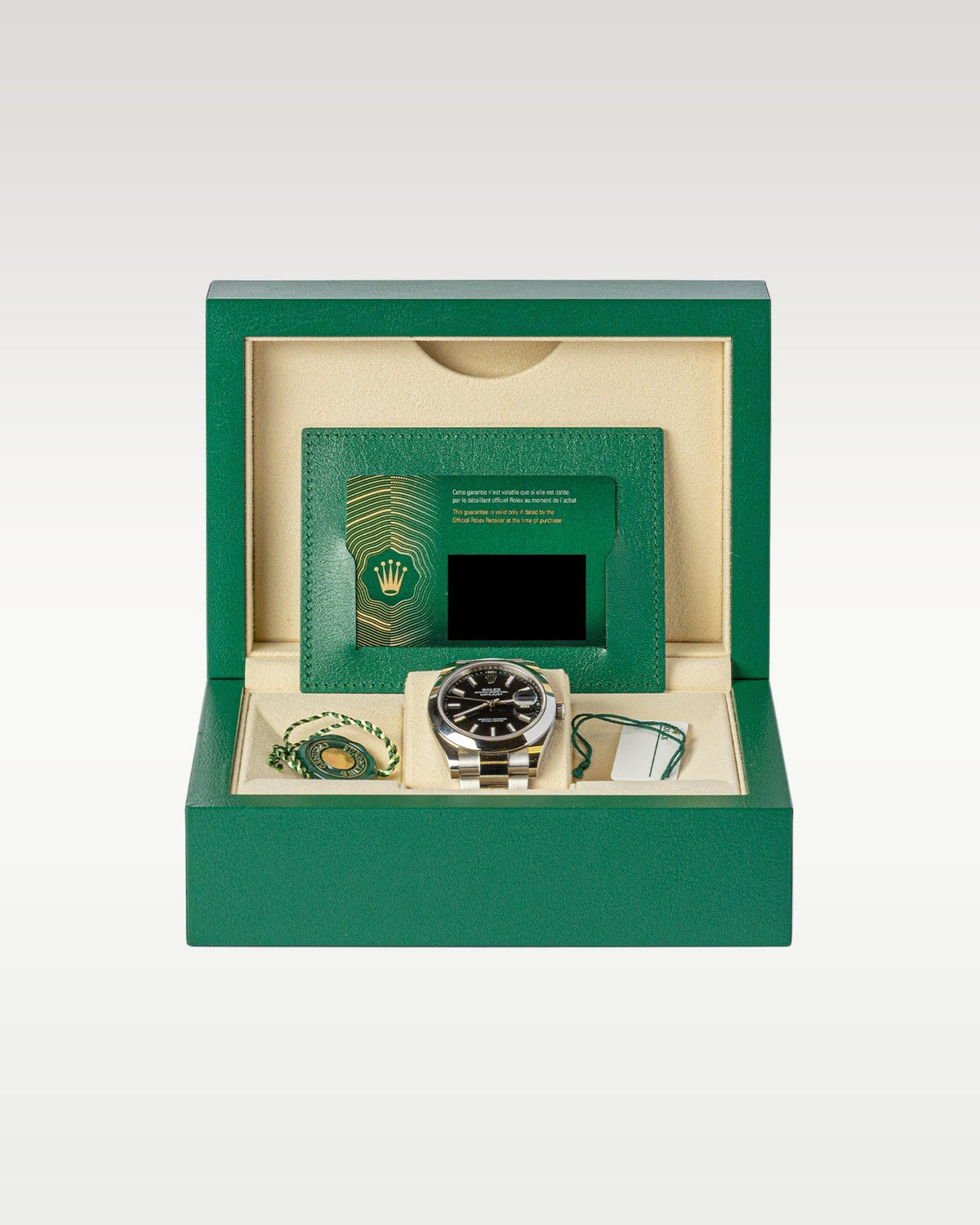 Rolex Datejust Black Dial 126300