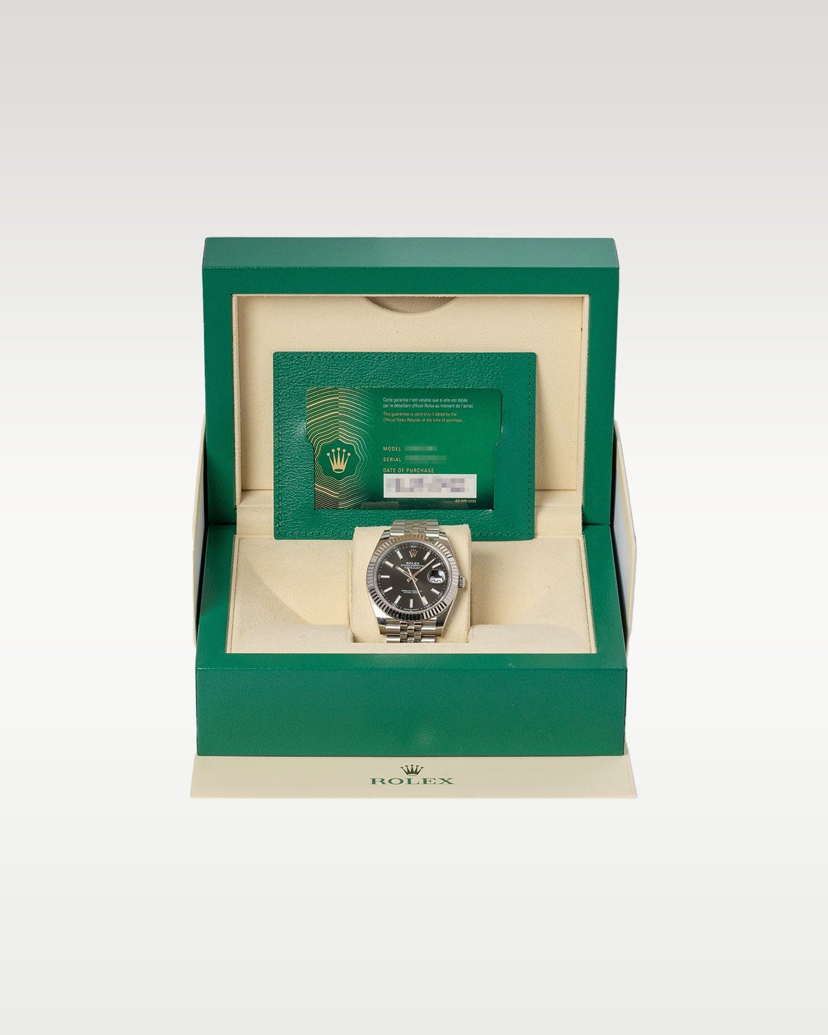 Rolex Datejust Black Dial 126334