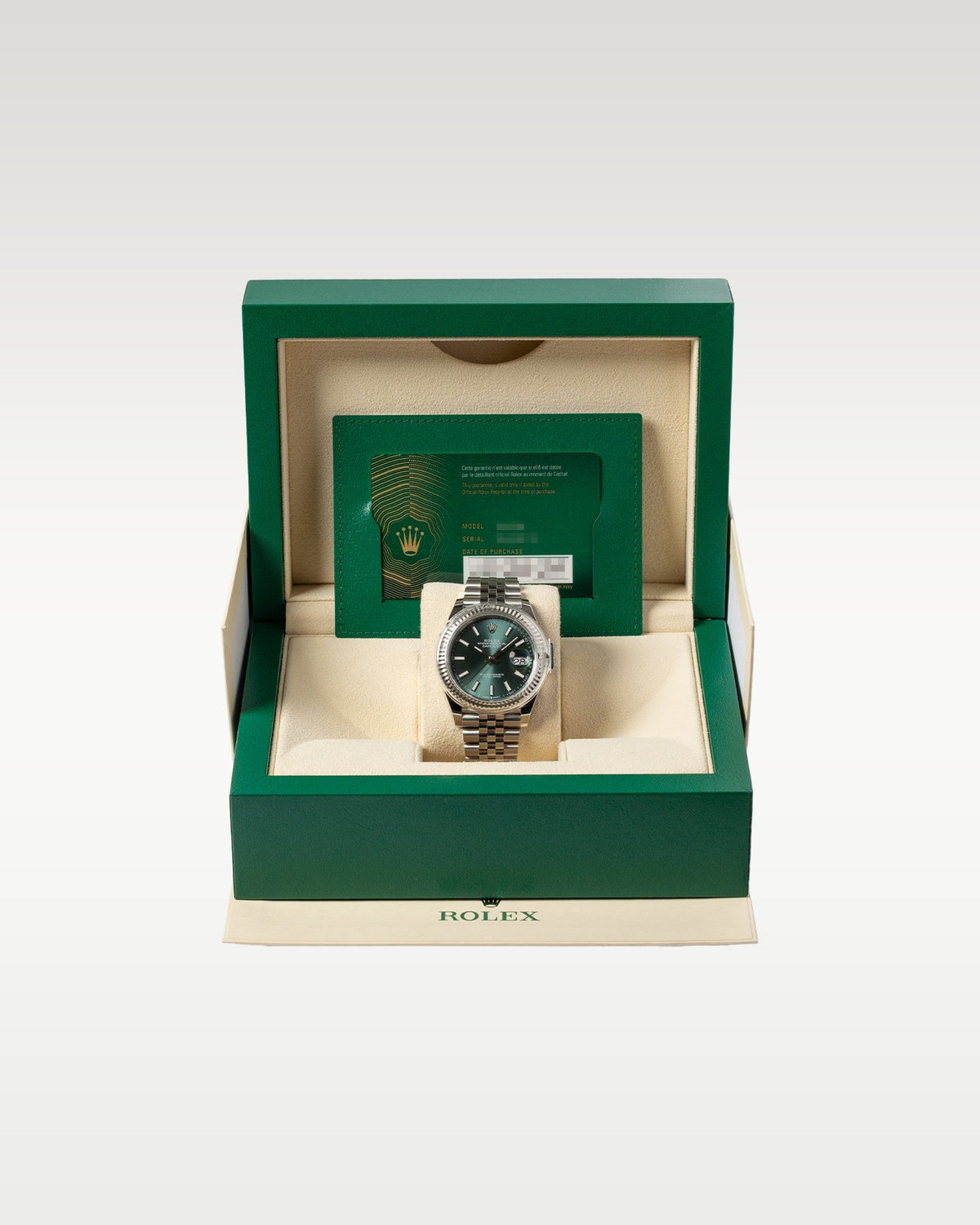 Rolex Datejust Mint Green 126334