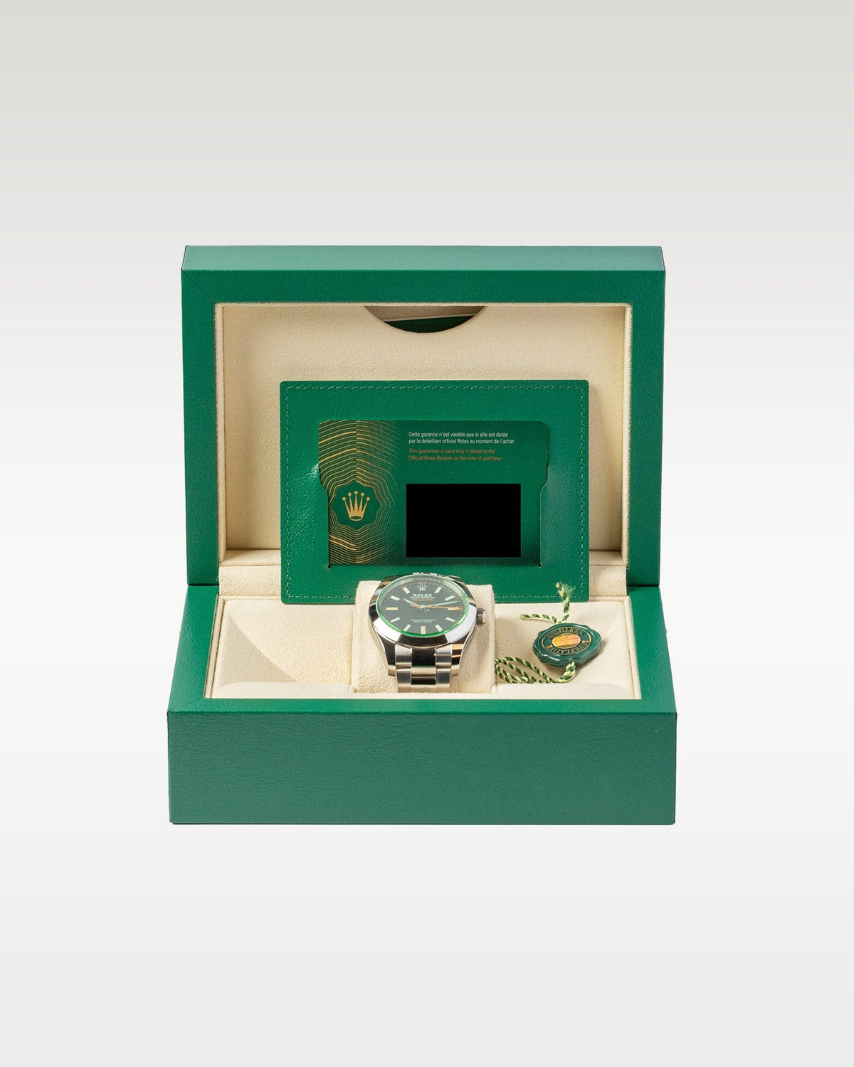 Rolex Milgauss Black Dial 116400GV