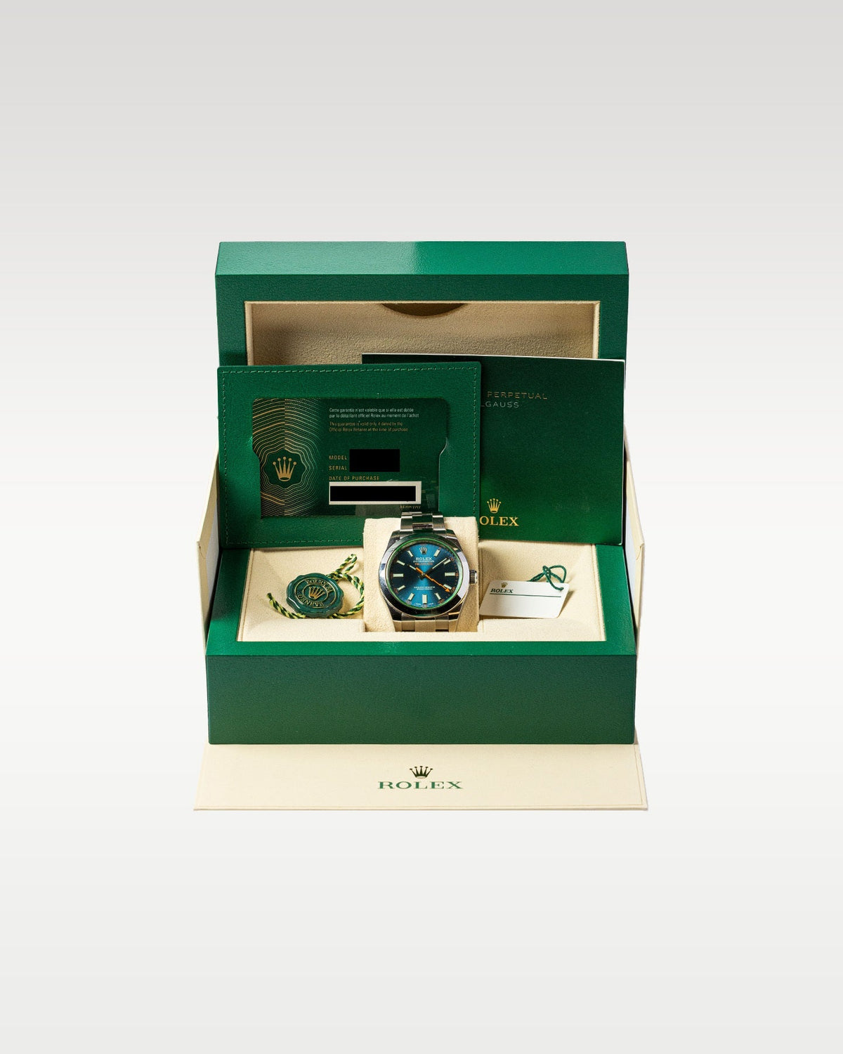 Rolex Milgauss Blue Dial 116400GV