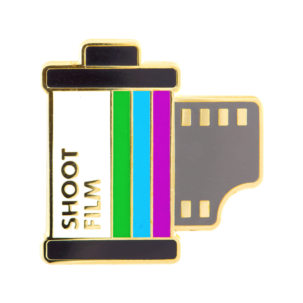 These are Things Shoot Film Enamel Pin